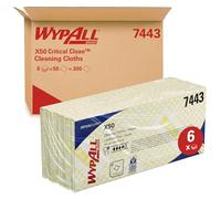 WYPALL 50 lavettes non-tissées Wypall X50 Kimberly-Clark jaune
