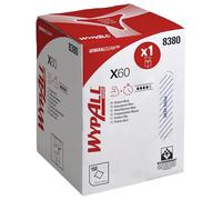 Essuyeurs WypAll X60 General Clean 8380 - Essuyeurs de nettoyage bleus pour bobines à dévidage central - 1 bobine à dévidage central x 150 essuyeurs industriels bleus