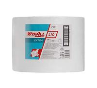 Kimberly-Clark Bobine essuyage Wypall L10 Extra 7141 – grand rouleau 1 500 formats blancs