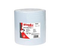 WypAll Essuyeurs Nettoyage des Surfaces 7240 - Maxi Bobine - Extra Large L10 - 1 Bobine Bleue x 1000 Essuyeurs