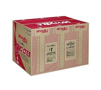 WypAll ForceMax Chiffons industriels 7569 - 1 boîte de 480 chiffons, 1 épaisseur, gris