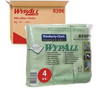 Wypall Microfibre doekjes gevouw. groen40x40 cm doos à 24 doek (4x6 dk)