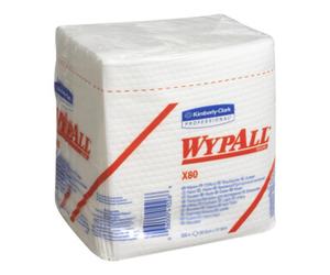WypAll WYPALL X80 Lingettes 31,5x33 blanches Carton 4x50 pcs Quantité:1