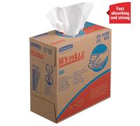 WypAll X60 lingettes 126 pièces boîte à enfiler 1 couche blanche 8376