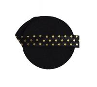 WYQXTY Élastiques à Coudre, Ruban adhésif en Spandex à Pois Multicolore 2-10 Yards(Black,2 Yards)