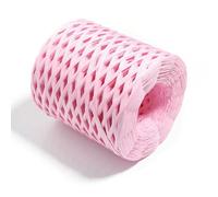 WYQXTY Ruban en Papier Raphia, Fil de Paille de Raphia Multicolore de 4mm, Rouleau de 200m for l'artisanat de Bricolage, Emballage de décoration(Pink)