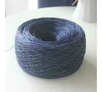 WYQXTY Ruban en Papier Raphia, Fil de Raphia Multicolore, 700m, 250g, for Chapeaux, Sacs, Tricot, Bricolage(Navy Blue)
