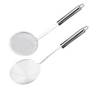 WYRGQIQN Ecumoire Cuisine 2PCS, Passoire Cuisine Inox de Haute Qualité avec Tamis Cuisine