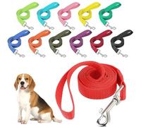 WYRGQIQN Laisses pour chiens "Hundeleine" - Lot de 12 laisses d'entraînement de 1.5m - Polyvalentes pour chiens petits à moyens
