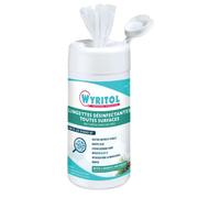 Wyritol Lingettes nettoyantes désinfectantes - 120 feuilles