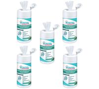 Wyritol Lot de 5 Bo¿tes Distributrice de 120 lingettes d¿sinfectantes surfaces