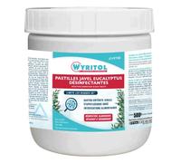 Wyritol Pastilles effervescentes Javel parfum Eucalyptus - Boîte de 150