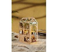 WyrmBard Serene Flower House Kit de bricolage pour coin de livre