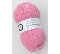 WYS Laine pour chaussettes avec Bluefaced Leicester « Signature 4ply » Cocktail Range sock yarn 547 - Candyfloss, 100 g de laine, pour chaussettes avec Blue faced Leicester wool