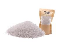 WYSKONT Sable de Quartz pour Aquarium 5 kg - Substrat Naturel et décoration - Convient pour biotypes Malawi et Tanganyika - sans Danger pour Les organismes Vivants - Grain Blanc 0,5-0,8 mm