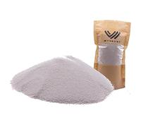 WYSKONT Sable de quartz pour aquarium 5 kg - Substrat naturel et décoration pour aquarium - Convient aux biotypes Malawi et Tanganyika - Sans danger pour les organismes vivants - Grain blanc 0,2-05 mm