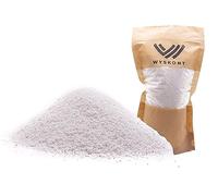 WYSKONT Sable Dolomite pour Aquarium 5 kg - Substrat Naturel et décoration - Convient pour biotypes Malawi et Tanganyika - sans Danger pour Les organismes Vivants - Grain Blanc 1-1,5 mm