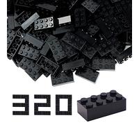 WYSWYG 320 Pièces de Construction Compatibles, pour Enfants et Adultes Fans de MOC -Noir