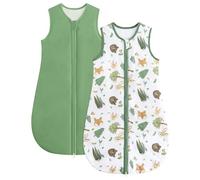 WYTbaby 1.5 TOG Gigoteuse d'été en coton, gigoteuse pour nouveau-né à 36 mois