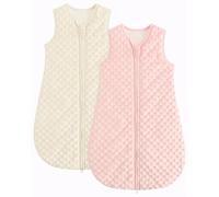 WYTbaby 1.5 TOG Gigoteuse d'été en coton, gigoteuse pour nouveau-né à 36 mois