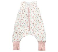 WYTbaby Gigoteuse avec pieds, 1.0 Tog, 100 % coton, avec jambes, pour toutes les saisons, unisexe, 70 cm, taille bébé 65 à 80 cm