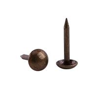 Wytino Clous de Tapisserie d'ameublement, Clou décoratif de Goujon 100pc de cru de Clous en métal de Bronze d'étiquettes de Meubles Clou de Porte de Chaussure de Sofa(# 1)