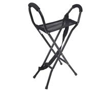 Wytino Tabourets de Canne, Canne de Marche portative Canne Pliante tabourets de Canne Chaise de Marche légère avec siège de Style Tabouret Parfait pour Le Camping randonnée