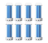 WYTRVC Détergent Solide for Aspirateur, Lot De 8 Pièces, Bleu, Compatible avec Ecovacs DEEBOT N30 Pro Omni, DSC060002