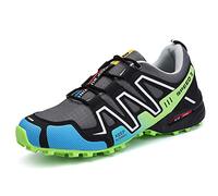 WYUKN Chaussures de Vélo de Route Homme Femme Chaussures de Vélo Antidérapantes Cyclisme Chaussure VTT Cyclisme Hommes Sports de Plein air autobloquant vélo,Green2-40EU