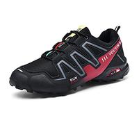 WYUKN Chaussures de VTT Homme,Chaussures de Cyclisme sur Route pour Hommes antidérapants pour Le Cyclismer, Respirantes et Confortables,C1-43EU