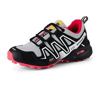 WYUKN Chaussures de VTT pour Homme - Cyclisme Pivotantes Confortables et Respirantes - Gris-37EU