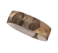 WYUSPGK Bandeaux mignons, animaux sauvages et éléphants, bandeaux de sport, bandeaux d'entraînement pour femmes et hommes pour divers sports et fitness