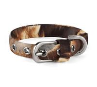 WYUSPGK Colliers mignons pour chat, colliers pour chat avec imprimé deux lions, colliers personnalisés, adaptés pour les chiens de petite et moyenne taille