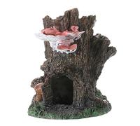 Wyvix Grottes et cachettes d'aquarium, Roches réalistes for Aquarium, bûche de Tronc d'arbre, Grotte Peau Reptile inerte cachette crevettes for décoration d'angle(I)