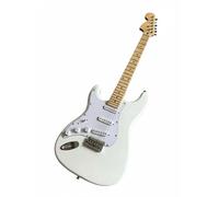 Wyvix Guitare électrique 39 pouces - Corps en tilleul massif, touche érable et 3 micros à simple bobinage