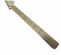 Wyvix Manche de guitare électrique, 22 frettes en acier inoxydable, érable mat, diapason 25,5 pouces, pièce rechange