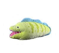 Wyvix Murène en Peluche Verte Douce - 55 cm, Jouet Animal Marin avec Bouche Ouverte