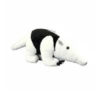 Wyvix Peluche réaliste de 50 cm, Fourmilier en Peluche avec Motif Gilet Noir