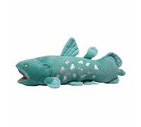 Wyvix Peluche réaliste de cœlacanthe - Poisson préhistorique « fossile Vivant » 38 cm
