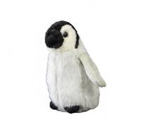 Wyvix Peluche réaliste de Manchot Empereur for Enfant - Poussin Arctique Doux et Moelleux 19 cm