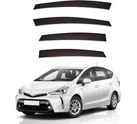 WYWNQ Voiture Deflecteurs d'air pour Toyota Prius Plus+ 2011-2022, Fenêtre Latérale Deflecteur Vitre Pare-Pluie Déflecteurs de Vent Accessoire