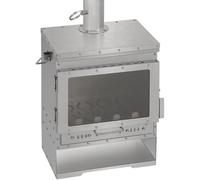 WYWY Réchaud à Bois,Cheminée à Combustion secondaire en Alliage de Titane, poêle à Bois Portable, Barbecue de Cuisine sous Tente, poêle de Camping en Plein air