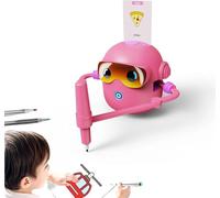 WYWY Robot de Peinture Automatique Intelligent pour la Petite enfance Interactive Drawing Robot for Kids Ages 3-8 - Fun Birthday Gift That Encourages Creativity & Motor Skills(Pink)