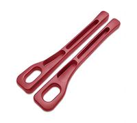 WYXFCBF 2 Pièces Remplissage de Siège de Voiture pour Jeep Avenger 2022 2023 2024 2025, Remplissage D'espace de Siège Empêcher Les Objets de Tomber Accessoires,Red
