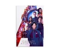 WYYRAB Stargate AtlantisDécoration murale sur toile imperméable Impression haute définition Convient pour chambre à coucher, salon, café, décoration sans cadre 60 x 90 cm