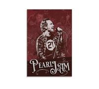 WYYRAB Ten-Pearl JamWall Poster sur toile imperméable Impression haute définition Convient pour chambre à coucher, salon, café, décoration sans cadre 20 x 30 cm