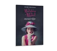 WYYRAB The Marvelous Mrs MaiselWall Decoration Poster sur toile imperméable Impression haute définition Convient pour chambre à coucher, salon, café, décoration avec cadre 20 x 30 cm