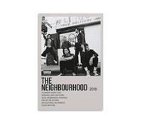 WYYRAB The Neighbourhood Poster sur toile imperméable Impression haute définition Convient pour chambre à coucher, salon, café, décoration sans cadre 20 x 30 cm