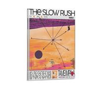 WYYRAB The Slow Rush-Tame Impala Décoration murale sur toile imperméable Impression haute définition Convient pour chambre à coucher, salon, café, décoration avec cadre 40 x 60 cm