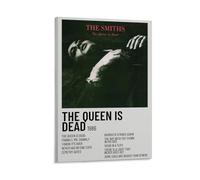 WYYRAB The Smiths The Queen Is DeadWall Poster sur toile imperméable Impression haute définition Convient pour chambre à coucher, salon, café, décoration avec cadre 50 x 75 cm